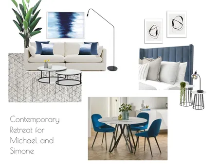 Contemporary Retreat Interior Design Mood Board by Ish on Style Sourcebook