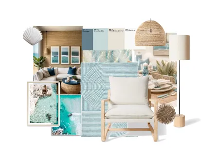 Coastal design style mood board Interior Design Mood Board by TARASINTERIOR on Style Sourcebook