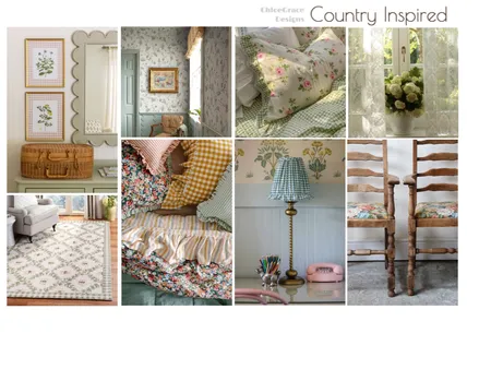 Country Inspired Interior Design Mood Board by Chloe Grace on Style Sourcebook