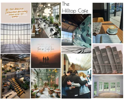 The Hilltop Cafe Interior Design Mood Board by Chloe Grace on Style Sourcebook