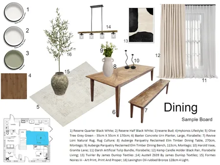 dining assessment 9 Interior Design Mood Board by ilze.greeff on Style Sourcebook