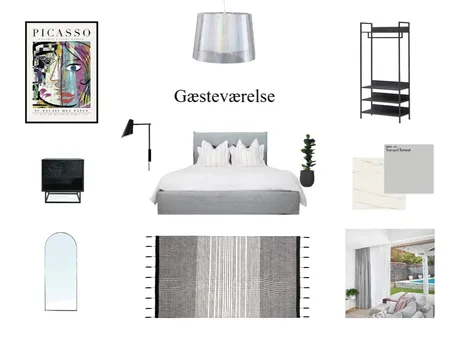 Helles Harsienda gæsteværelse Interior Design Mood Board by BG Design on Style Sourcebook