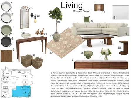 Living Assessment 9 Interior Design Mood Board by ilze.greeff on Style Sourcebook