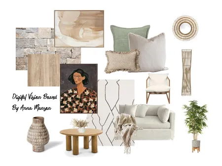 IDO0307 Interior Design Mood Board by Leaf With Anna on Style Sourcebook