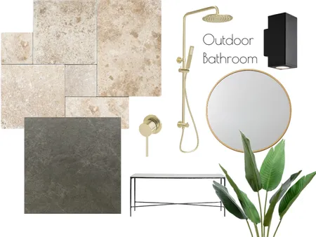 Outdoor bathroom Interior Design Mood Board by rcs13@outlook.com on Style Sourcebook