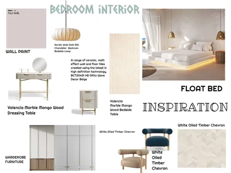 BEDROOM Interior Design Mood Board by desiisaku on Style Sourcebook