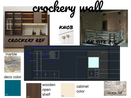 crockery wall hall ladoo ag Interior Design Mood Board by nikitabhajjika@gmail.com on Style Sourcebook