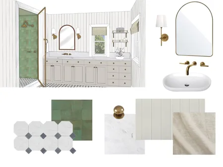 Classic Bathroom Interior Design Mood Board by tess@tmdesignstudio.com.au on Style Sourcebook