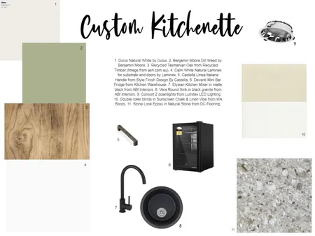 Kitchenette Interior Design Mood Board by K Designs on Style Sourcebook