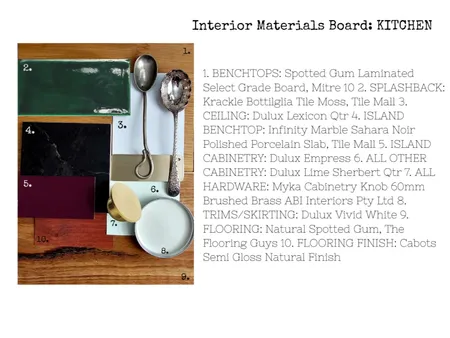 Materials board 11 Interior Design Mood Board by swearenjen@gmail.com on Style Sourcebook