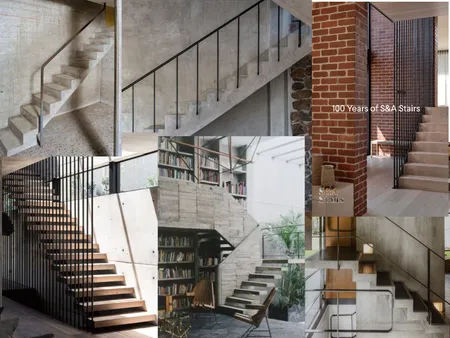 Middlin St Unit Stair Inspiration Interior Design Mood Board by ally_mckean@hotmail.com on Style Sourcebook