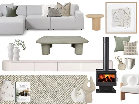 Leah - Living - Concept 1 Interior Design Mood Board by Meraki Interiors on Style Sourcebook