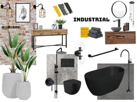 Industrial Mood Board 2 Interior Design Mood Board by CMAGAZZU on Style Sourcebook