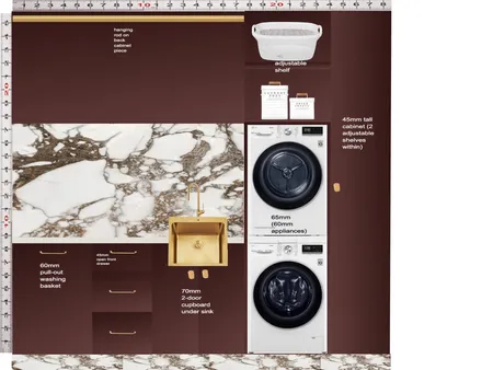 Laundry Layout Interior Design Mood Board by dl2407 on Style Sourcebook