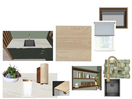 Kitchenette Interior Design Mood Board by alinemartins