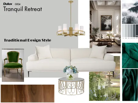 Traditional Design Style Interior Design Mood Board by MV DESIGN on Style Sourcebook