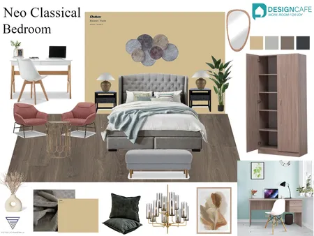 Neo Classical Bedroom Interior Design Mood Board by harshada on Style Sourcebook