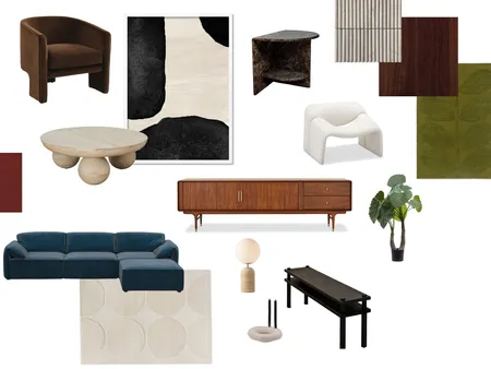 Living Room Interior Design Mood Board by reneetrattles on Style Sourcebook