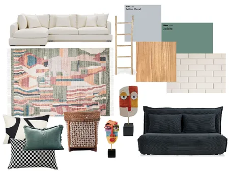 Basement - Eclectic modern Interior Design Mood Board by MeiLi@Home on Style Sourcebook