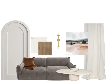 Living Room Organic Tones Interior Design Mood Board by Style Sourcebook on Style Sourcebook