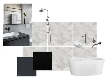 Nerrina Ensuite Samples 2 Interior Design Mood Board by Sarah Bourke Interior Design on Style Sourcebook