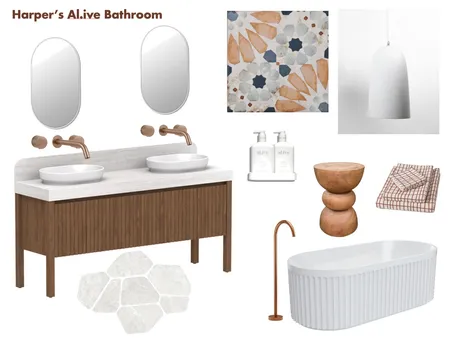 Harper's Al.ive Bathroom Interior Design Mood Board by LLewis on Style Sourcebook