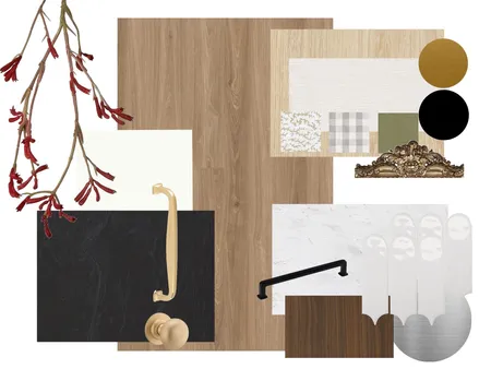 Holmes Mat & Finishes Board - APC DFAA Interior Design Mood Board by milalecrim on Style Sourcebook