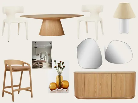 Dining Interior Design Mood Board by Bianco Design Co on Style Sourcebook