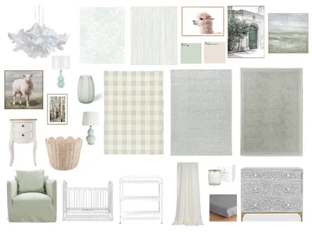 Soothing Nursery Interior Design Mood Board by Sterlingrose on Style Sourcebook