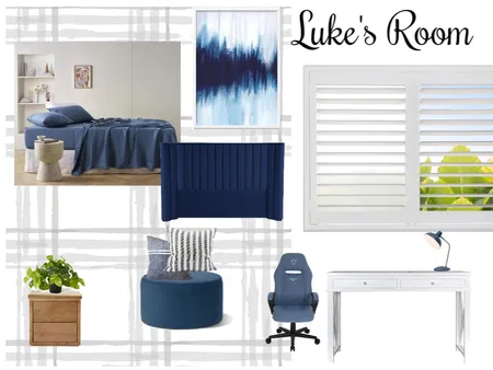 Luke's Room Interior Design Mood Board by sarahlou18 on Style Sourcebook