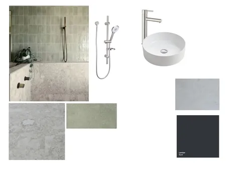 Nerrina Bathroom Concept 2 Interior Design Mood Board by Sarah Bourke Interior Design on Style Sourcebook