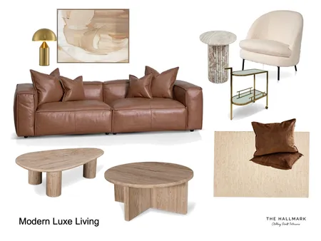 Main Living Room Interior Design Mood Board by The Hallmark, Abbey Hall Interiors on Style Sourcebook