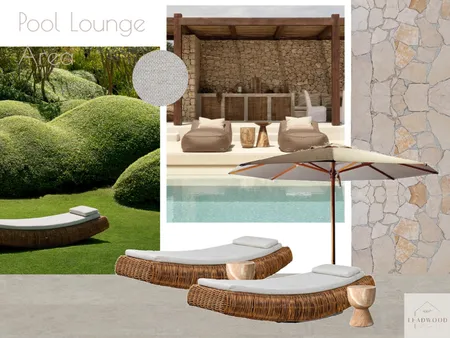 Mjejane - Pool Lounge Area Interior Design Mood Board by Leadwood Interior Design on Style Sourcebook