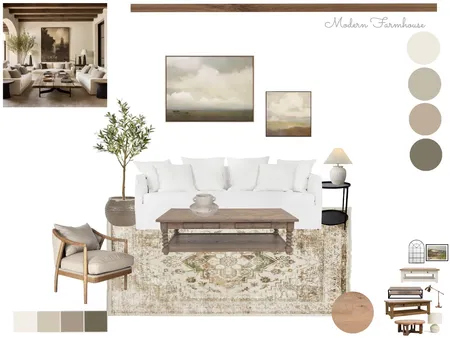 Modern Farmhouse Interior Design Mood Board by Bex Elliott Interior Designer on Style Sourcebook