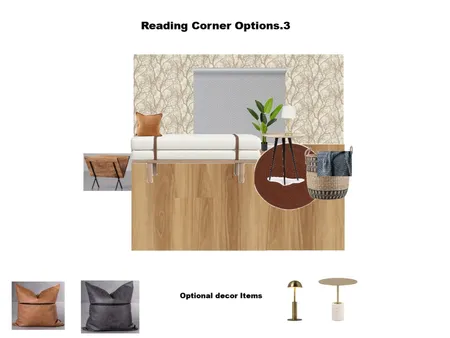 Catherine Madonsela's Residence- Reading Corner Option.3 Interior Design Mood Board by Asma Murekatete on Style Sourcebook