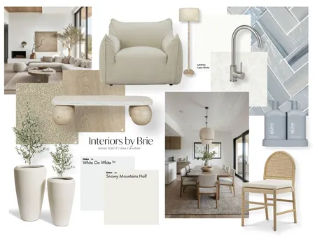 Coastal Living, Dining, & Kitchen Interior Design Mood Board by Interiors by Brie on Style Sourcebook