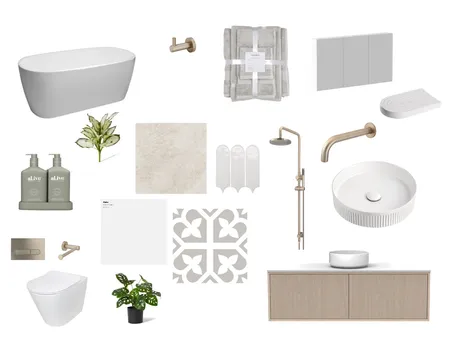 main bathroom Interior Design Mood Board by courtneyciantar on Style Sourcebook