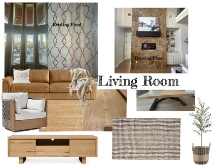 modern Farmhouse Interior Design Mood Board by Bronwyn's Designs on Style Sourcebook