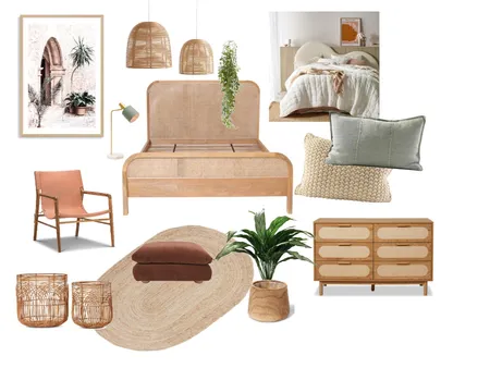 Californian Cool Bedroom Interior Design Mood Board by annablack on Style Sourcebook