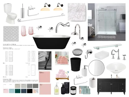 Modern Bath Interior Design Mood Board by Sterlingrose on Style Sourcebook