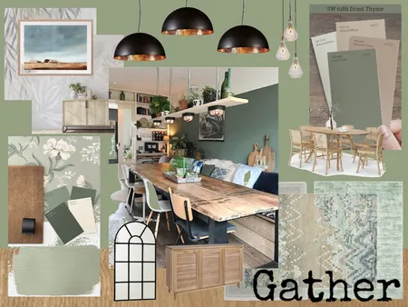 Dining Room Interior Design Mood Board by ColHud on Style Sourcebook