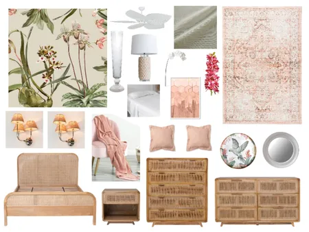 Orchid Bedroom Interior Design Mood Board by Sterlingrose on Style Sourcebook