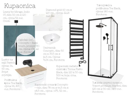 Karlo bathroom Interior Design Mood Board by acikovic on Style Sourcebook