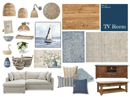 Tv Room - 1 Interior Design Mood Board by L. on Style Sourcebook