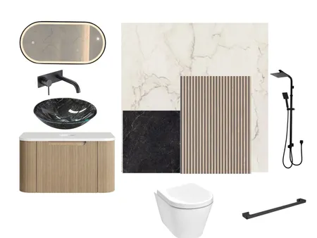 Rouse hill Tancred_ Ensuite2 Interior Design Mood Board by DesignSudio21 on Style Sourcebook