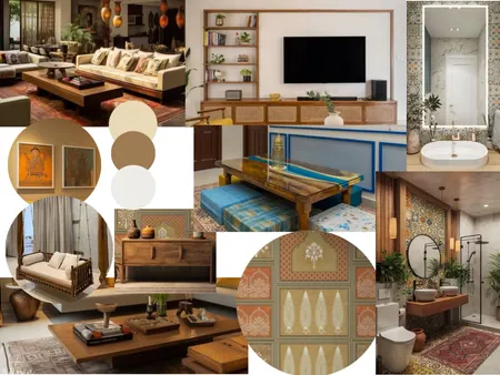 traditional living and dining room Interior Design Mood Board by hetvi__ on Style Sourcebook