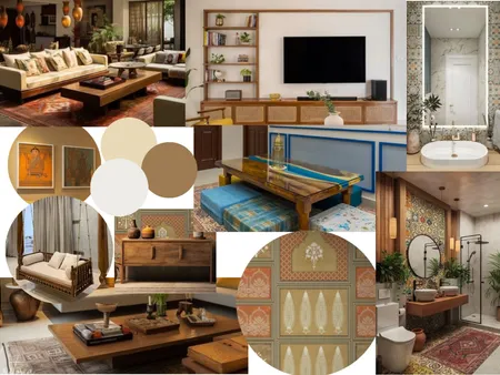 traditional living and dining room Interior Design Mood Board by hetvi__ on Style Sourcebook