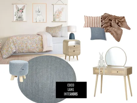 Alness Rd - Daughter Room Interior Design Mood Board by CocoLane Interiors on Style Sourcebook