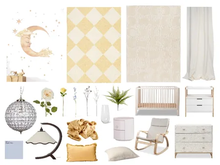 Celestial Nursery Interior Design Mood Board by Sterlingrose on Style Sourcebook