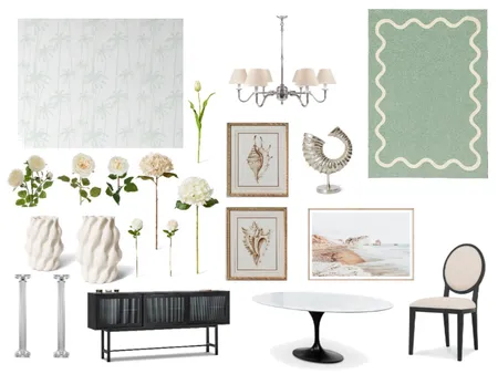 Mint Dining Room Interior Design Mood Board by Sterlingrose on Style Sourcebook